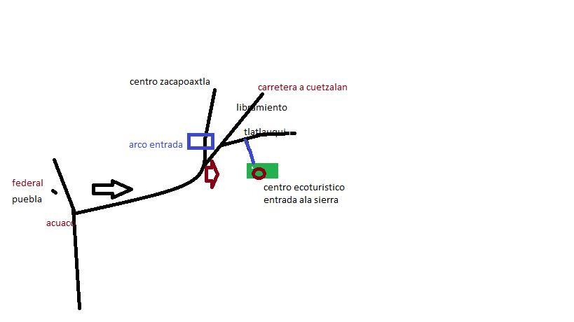 ホテルCabanas Entrada A La Sierra Zacapoaxtla エクステリア 写真